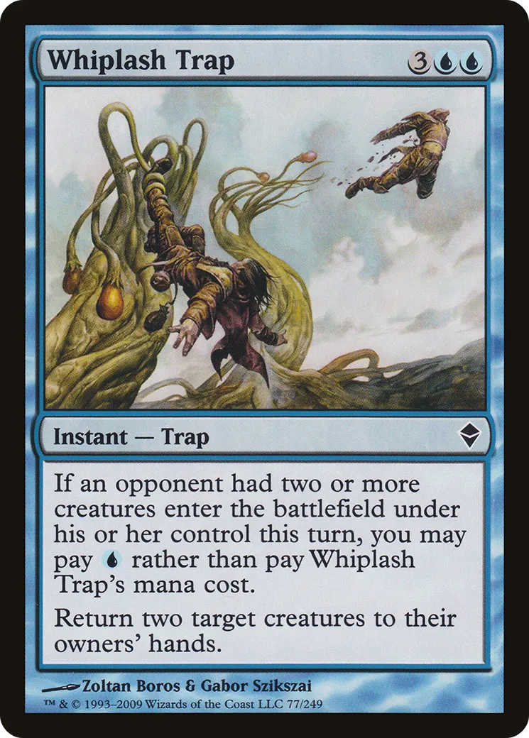 Whiplash Trap — Zendikar — Magic: The Gathering