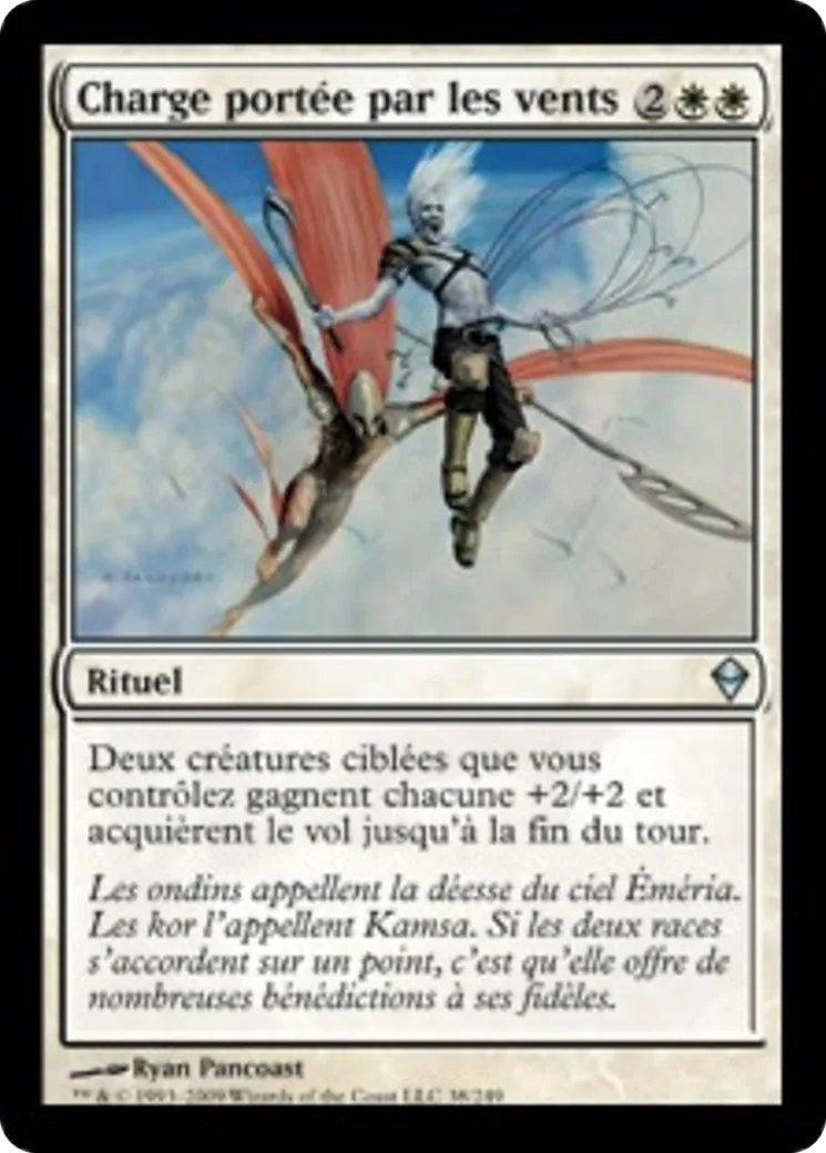 Charge portée par les vents — Zendikar — Magic: The Gathering