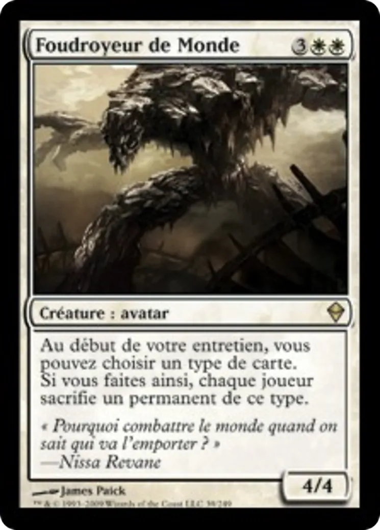 Foudroyeur de Monde — Zendikar — Magic: The Gathering