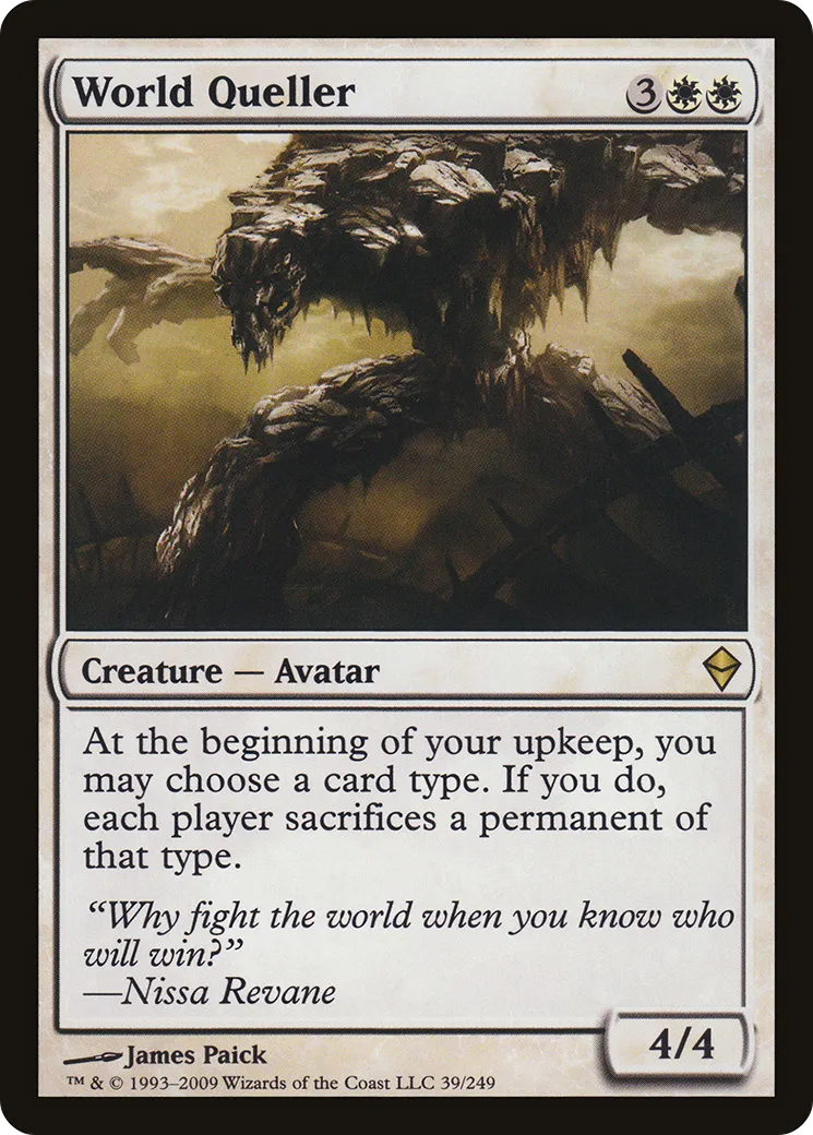 Foudroyeur de Monde — Zendikar — Magic: The Gathering