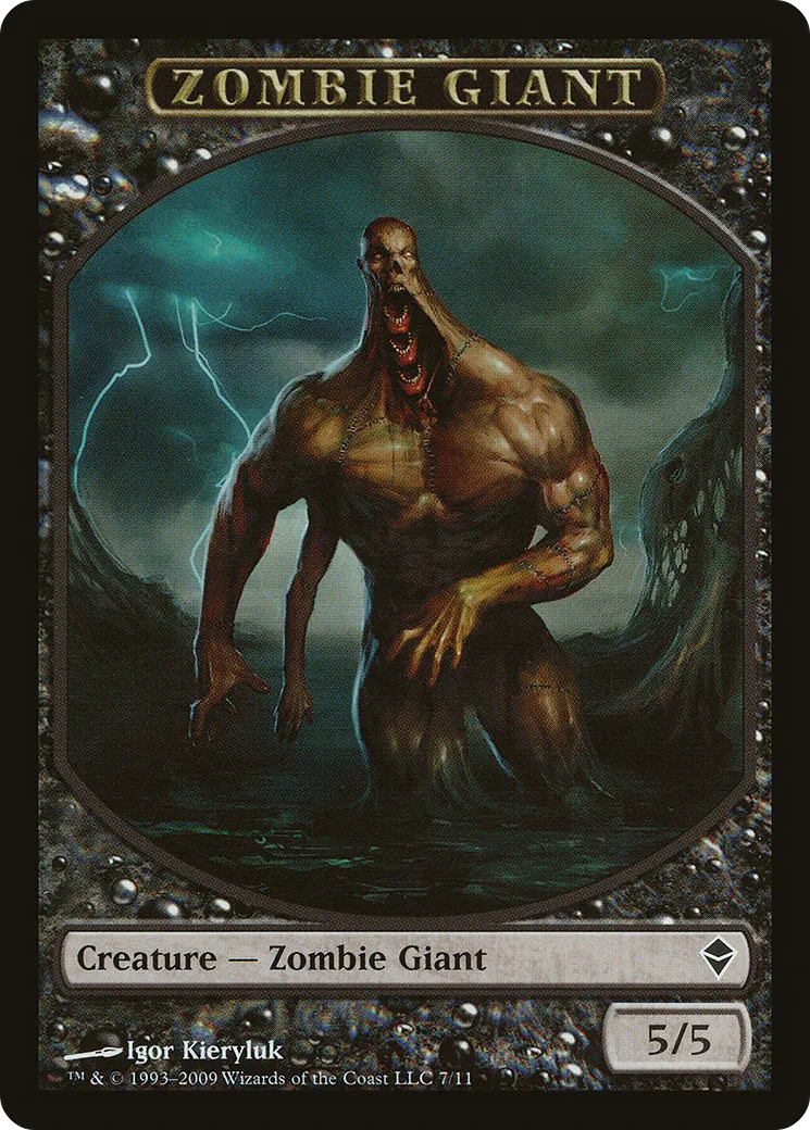 Zombie Giant — Zendikar — Magic: The Gathering