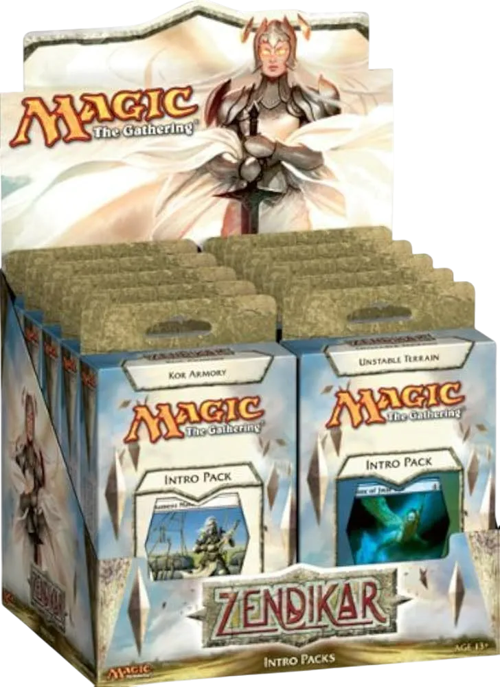 Zendikar Intro Pack Display — Zendikar — Magic: The Gathering