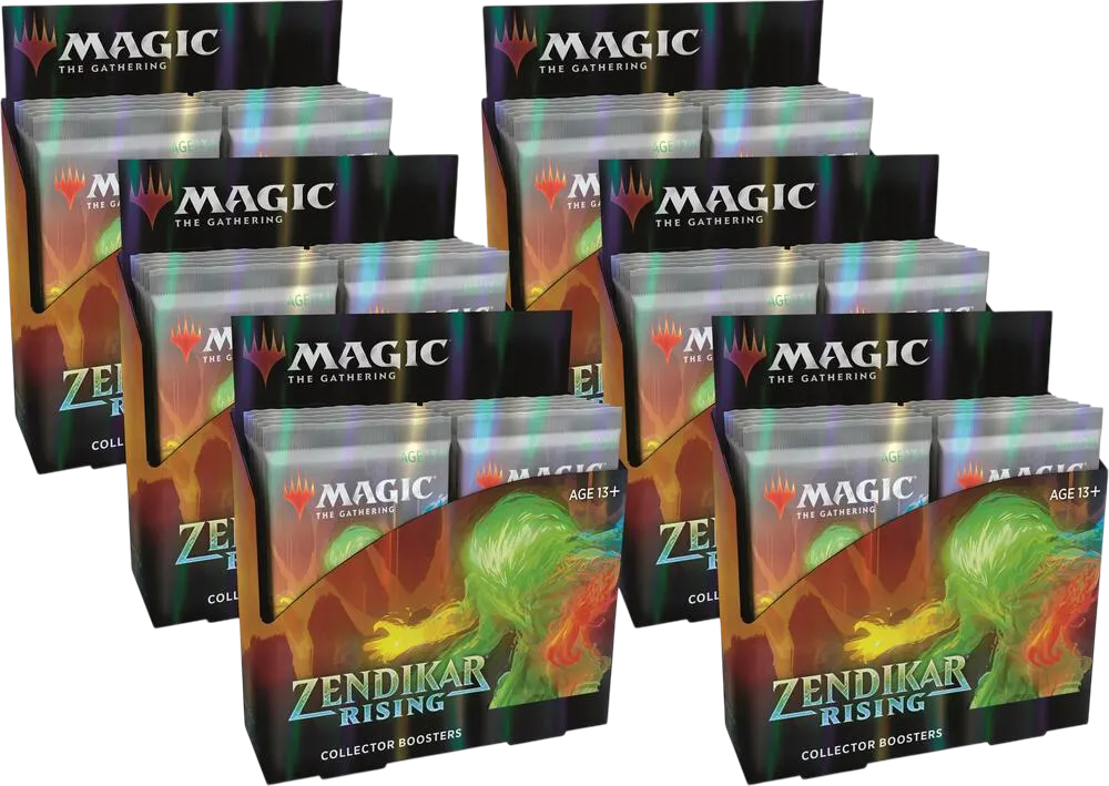 Zendikar Rising Theme Booster Box Case — Zendikar Rising — Magic: The Gathering