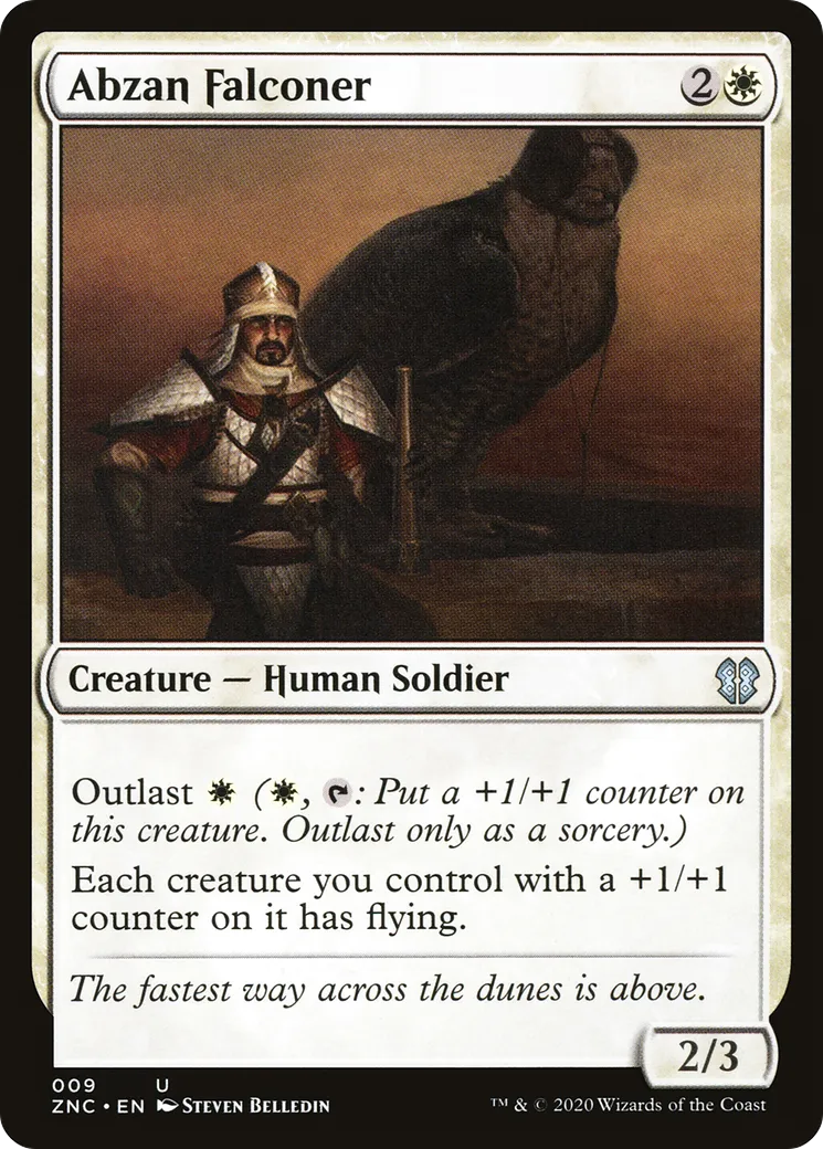 Abzan Falconer — Zendikar Rising Commander — Magic: The Gathering