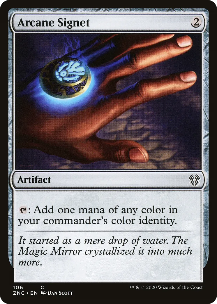 Cachet d'ésotérisme — Zendikar Rising Commander — Magic: The Gathering