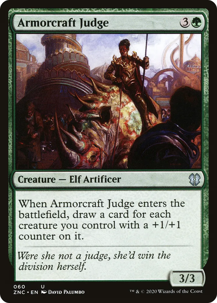 Armorcraft Judge — Zendikar Rising Commander — Magic: The Gathering