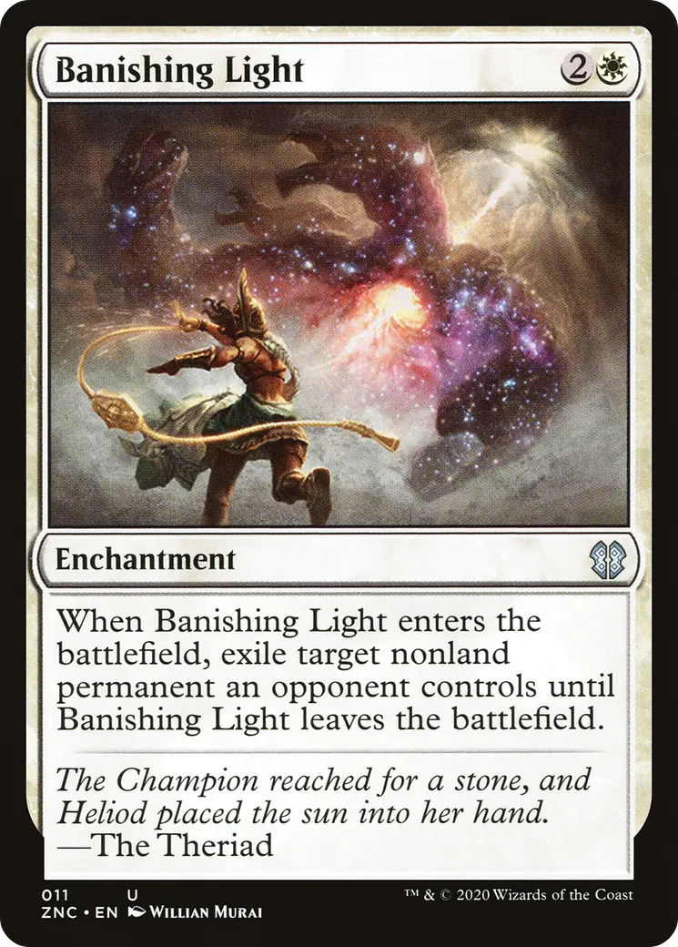 Banishing Light — Zendikar Rising Commander — Magic: The Gathering