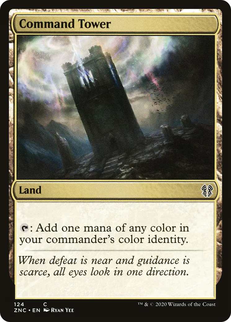 Command Tower — Zendikar Rising Commander — Magic: The Gathering