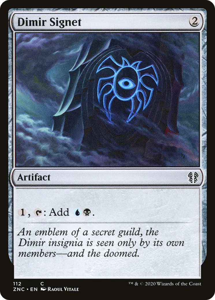 Dimir Signet — Zendikar Rising Commander — Magic: The Gathering