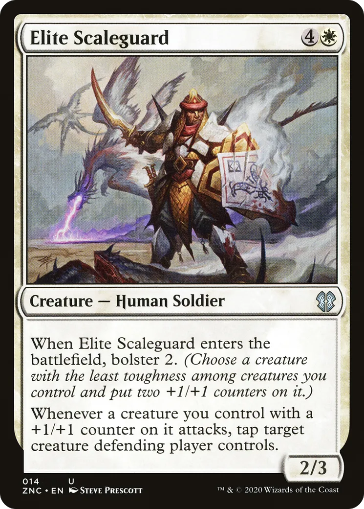 Elite Scaleguard — Zendikar Rising Commander — Magic: The Gathering