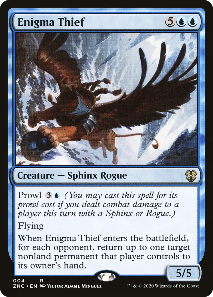 Voleur du logogriphe — Zendikar Rising Commander — Magic: The Gathering
