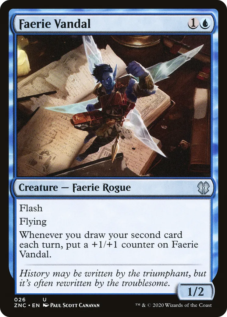 Vandale faerie — Zendikar Rising Commander — Magic: The Gathering