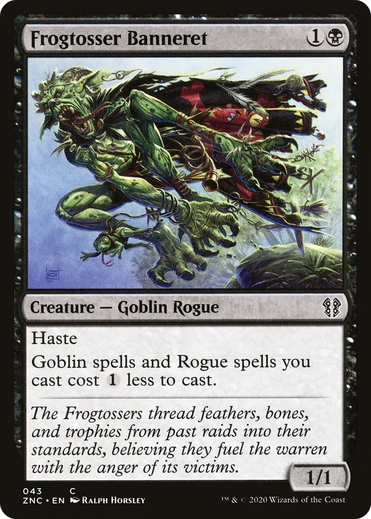 Banneret de Lancegrenouille — Zendikar Rising Commander — Magic: The Gathering