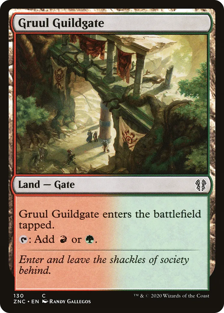 Gruul Guildgate — Zendikar Rising Commander — Magic: The Gathering