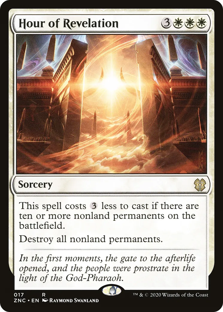 Hour of Revelation — Zendikar Rising Commander — Magic: The Gathering