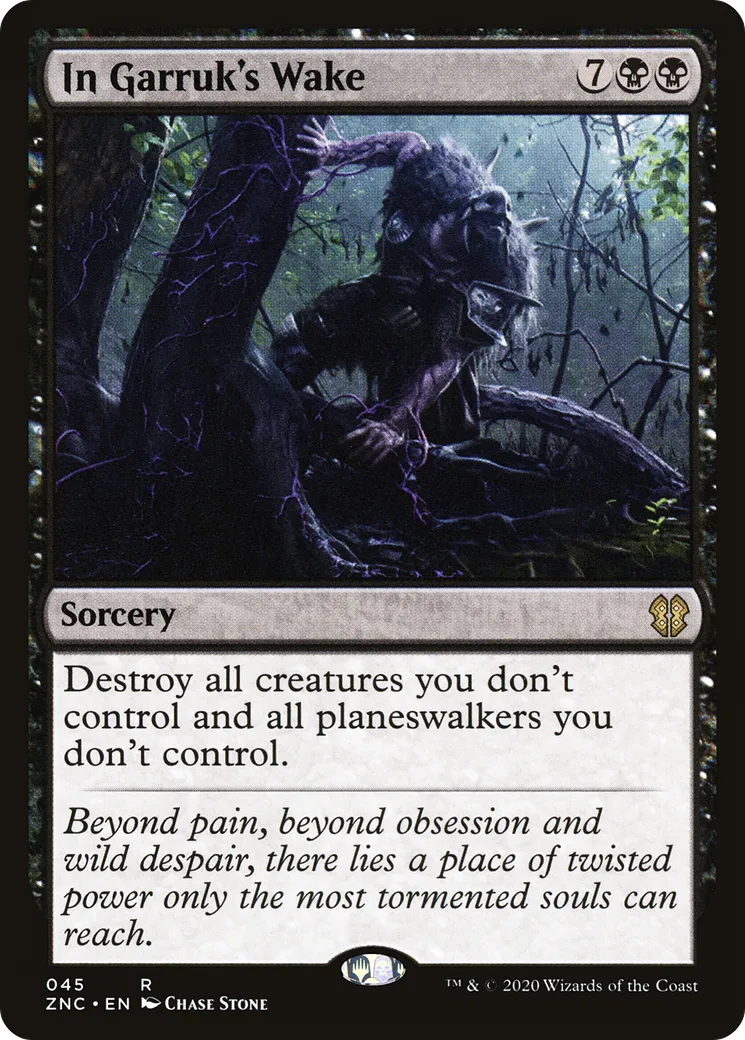In Garruk's Wake — Zendikar Rising Commander — Magic: The Gathering