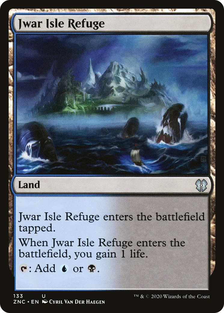 Refuge de l'île de Jwar — Zendikar Rising Commander — Magic: The Gathering