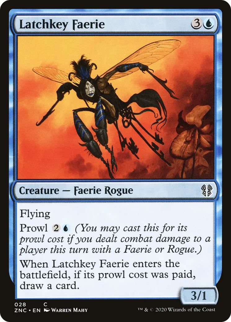 Faerie rossignol — Zendikar Rising Commander — Magic: The Gathering