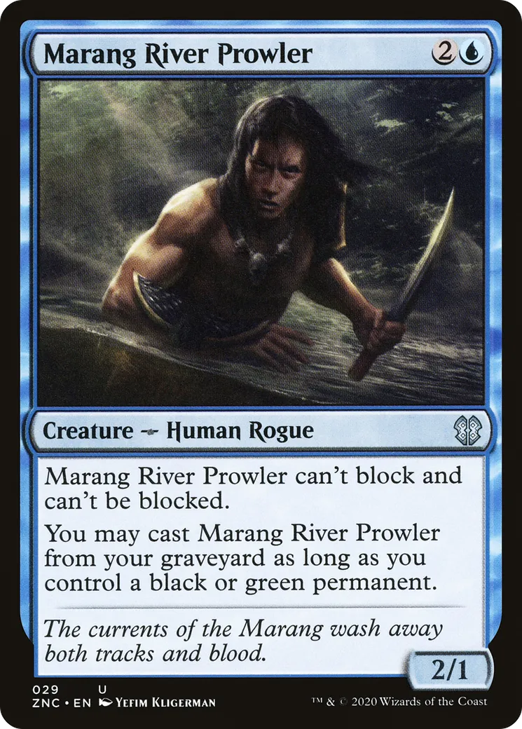 Rôdeur du fleuve Marang — Zendikar Rising Commander — Magic: The Gathering