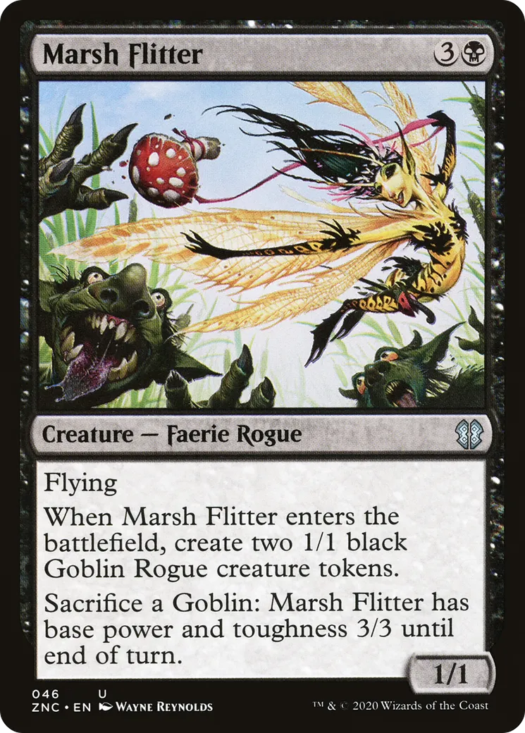 Voltigeuse des marécages — Zendikar Rising Commander — Magic: The Gathering