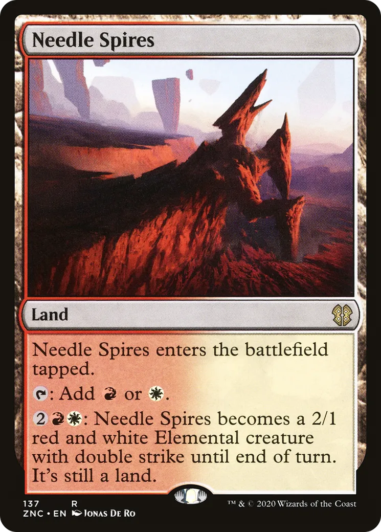 Cimes aiguilles — Zendikar Rising Commander — Magic: The Gathering