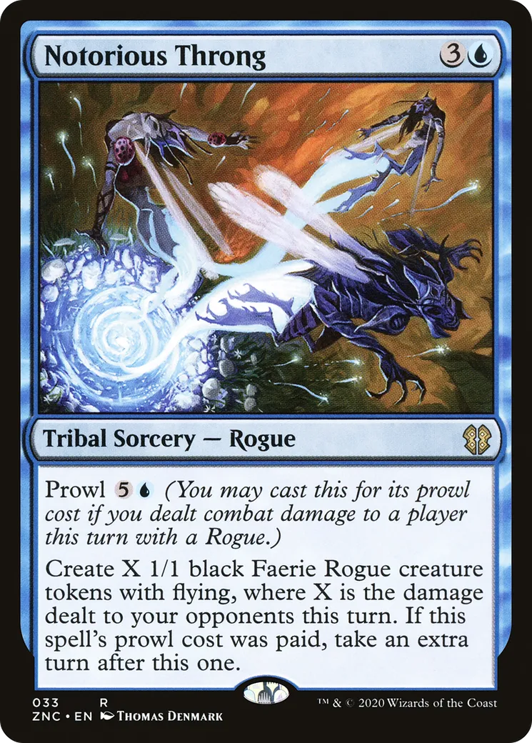 Notorious Throng — Zendikar Rising Commander — Magic: The Gathering