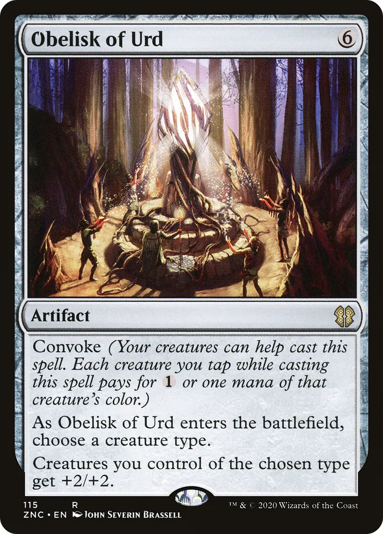 Obelisk of Urd — Zendikar Rising Commander — Magic: The Gathering