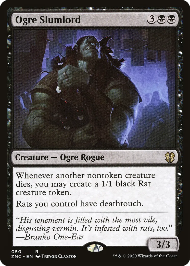 Ogre Slumlord — Zendikar Rising Commander — Magic: The Gathering