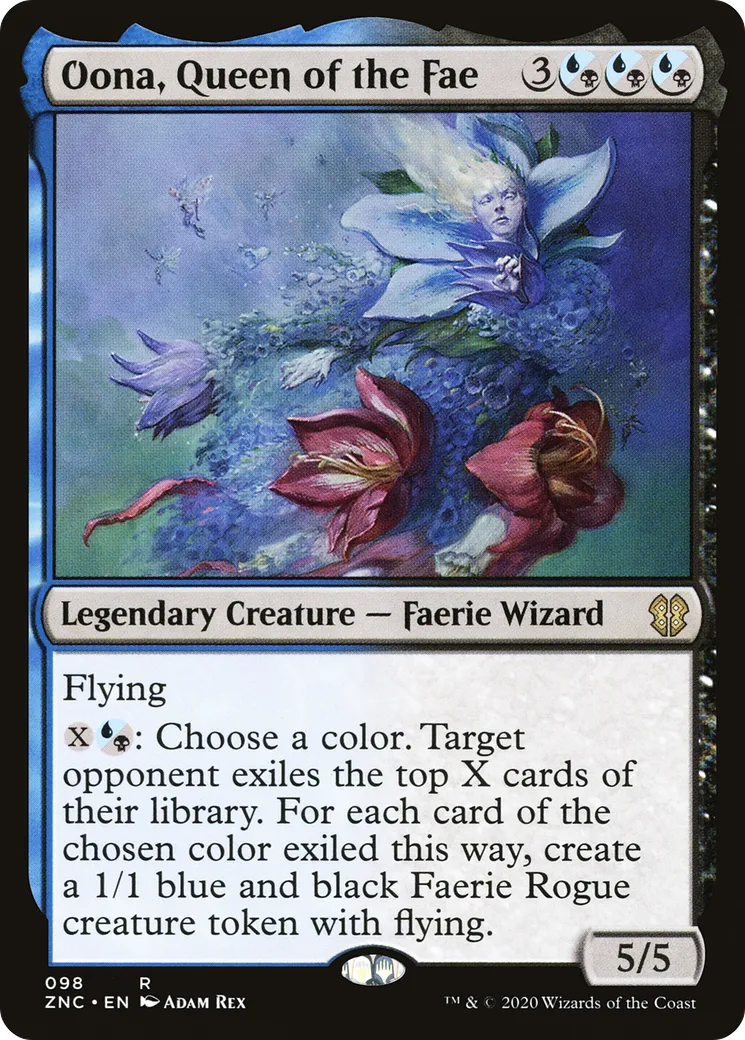 Oona, Queen of the Fae — Zendikar Rising Commander — Magic: The Gathering