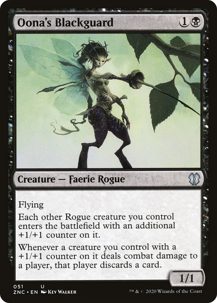 Garde noire d'Oona — Zendikar Rising Commander — Magic: The Gathering