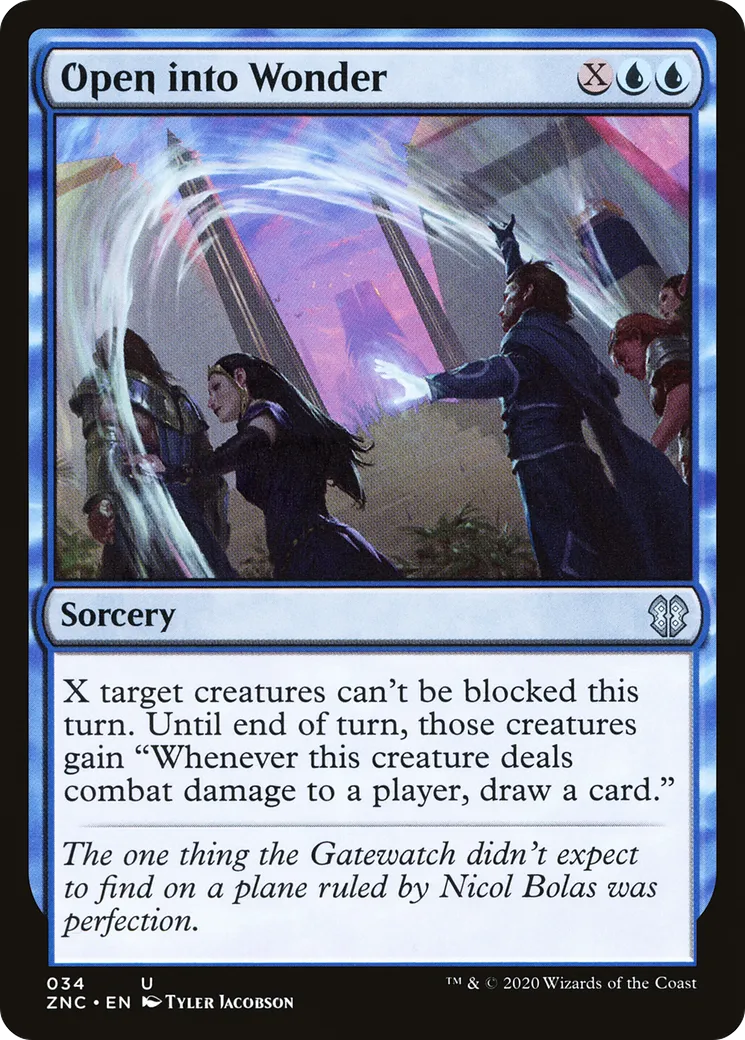 Accès aux merveilles — Zendikar Rising Commander — Magic: The Gathering
