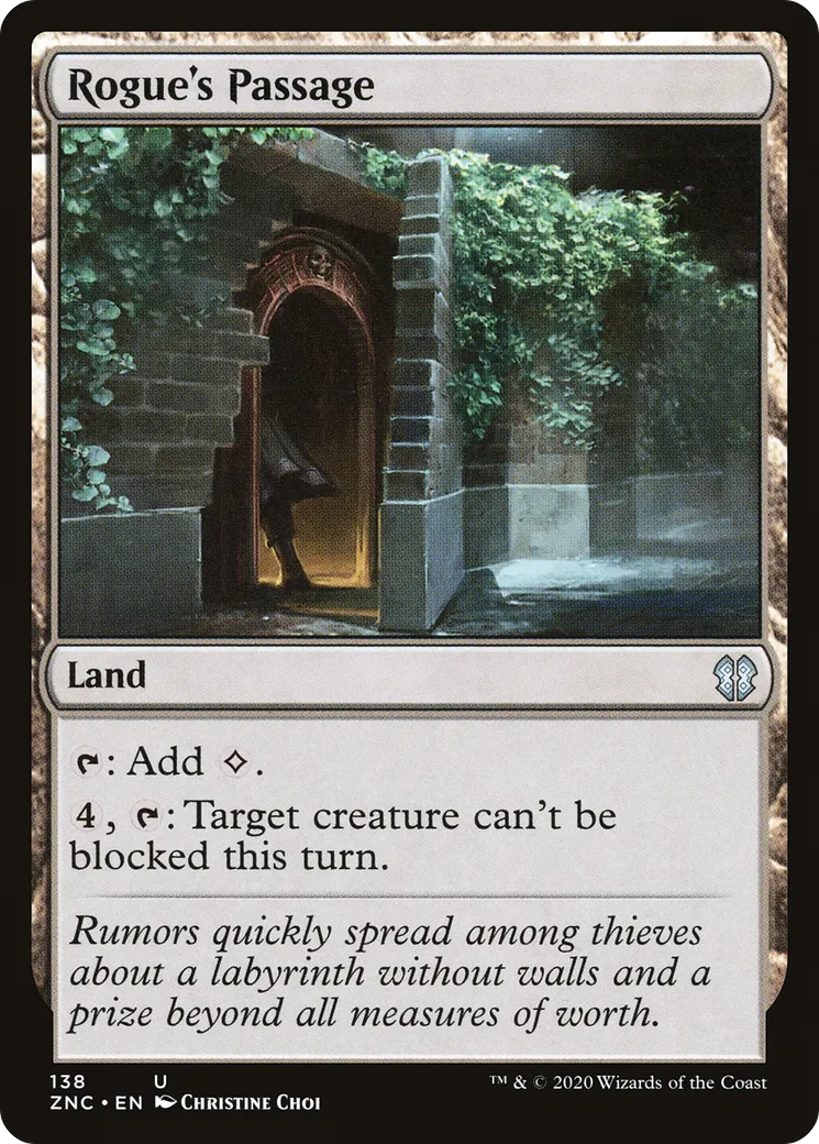 Rogue's Passage — Zendikar Rising Commander — Magic: The Gathering