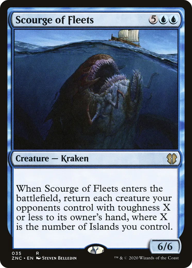 Scourge of Fleets — Zendikar Rising Commander — Magic: The Gathering