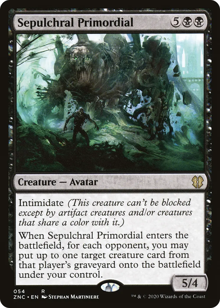Sepulchral Primordial — Zendikar Rising Commander — Magic: The Gathering