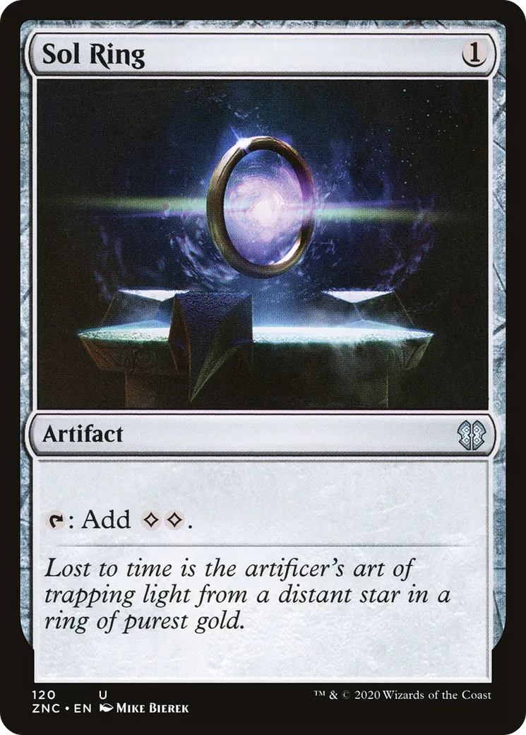 Sol Ring — Zendikar Rising Commander — Magic: The Gathering