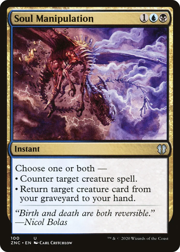 Soul Manipulation — Zendikar Rising Commander — Magic: The Gathering