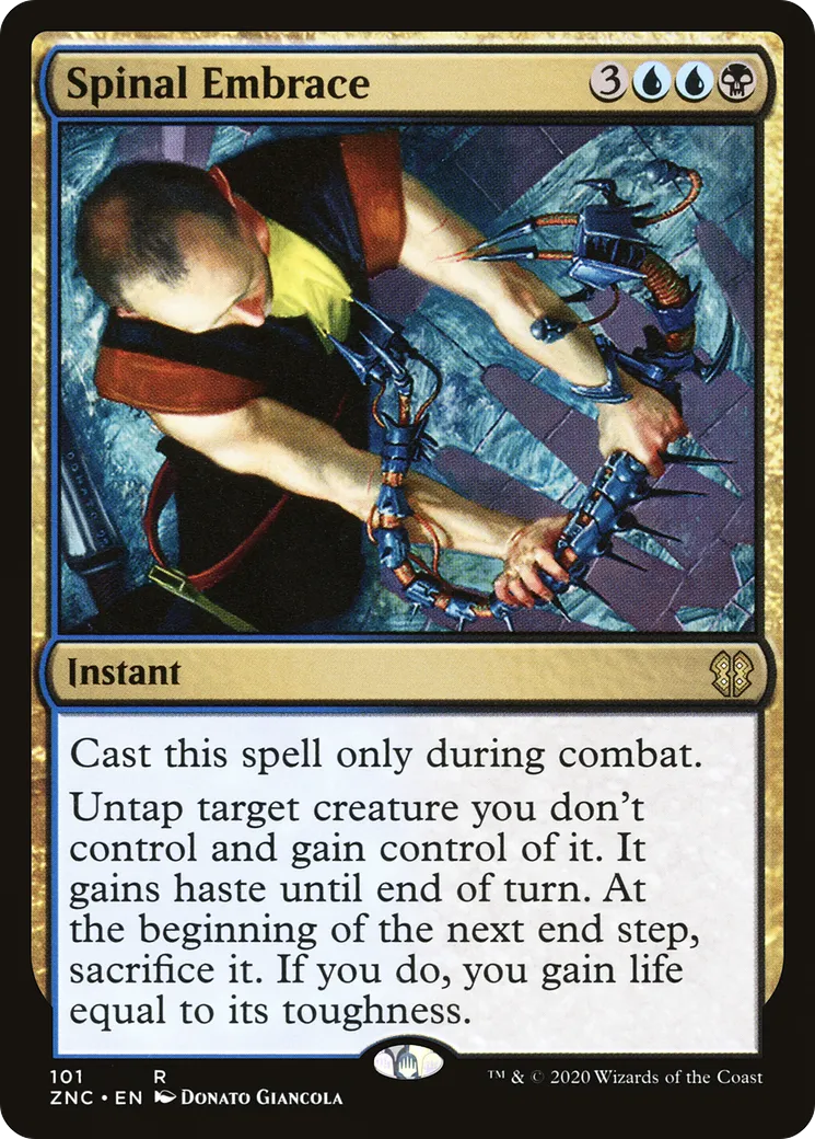 Spinal Embrace — Zendikar Rising Commander — Magic: The Gathering