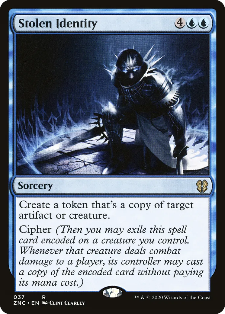 Vol d'identité — Zendikar Rising Commander — Magic: The Gathering