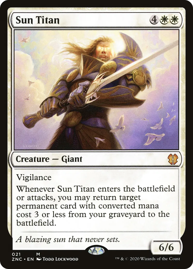 Titan solaire — Zendikar Rising Commander — Magic: The Gathering