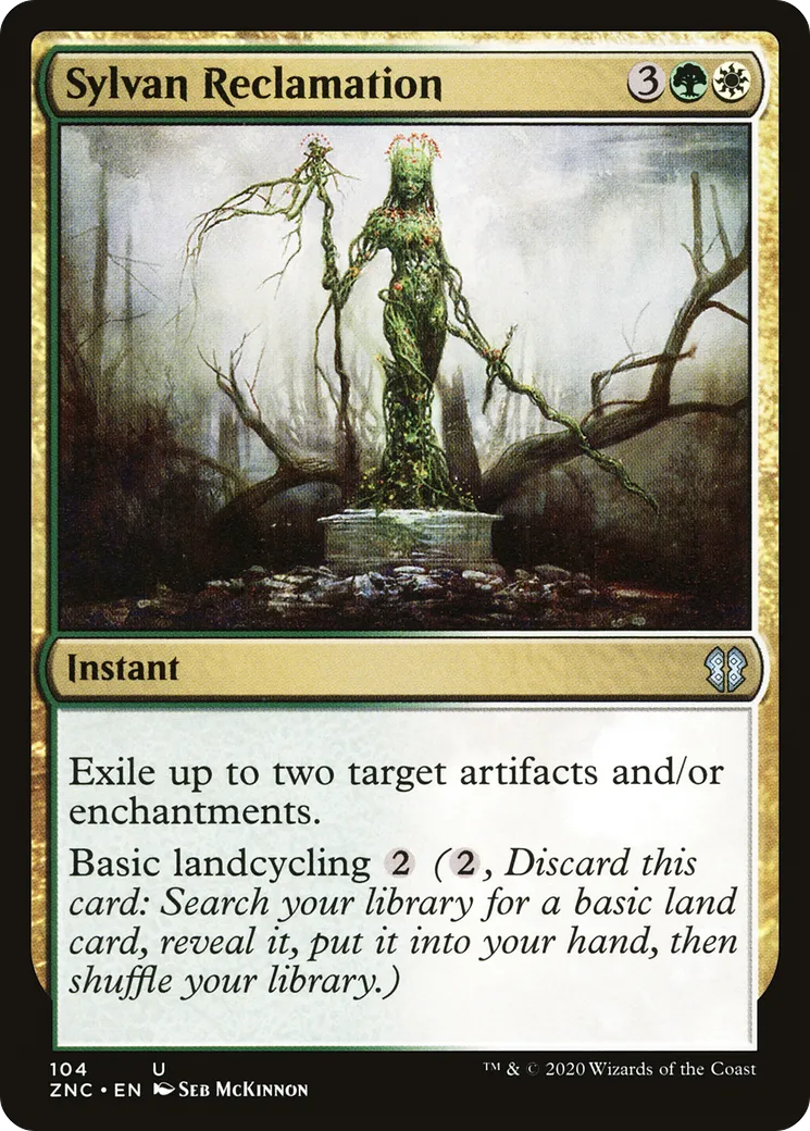 Défrichement sylvestre — Zendikar Rising Commander — Magic: The Gathering