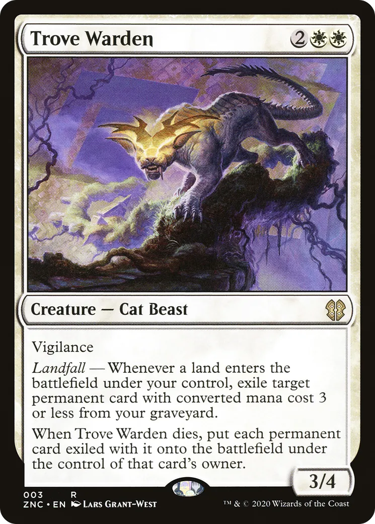 Garde des trésors — Zendikar Rising Commander — Magic: The Gathering
