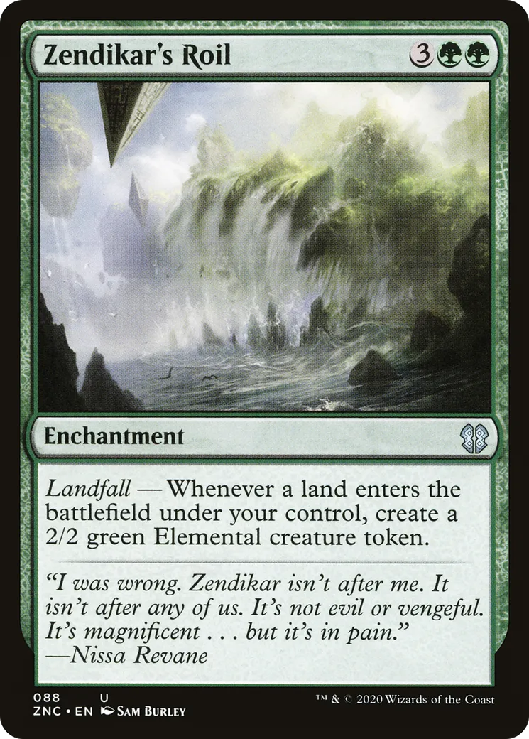 Zendikar's Roil — Zendikar Rising Commander — Magic: The Gathering