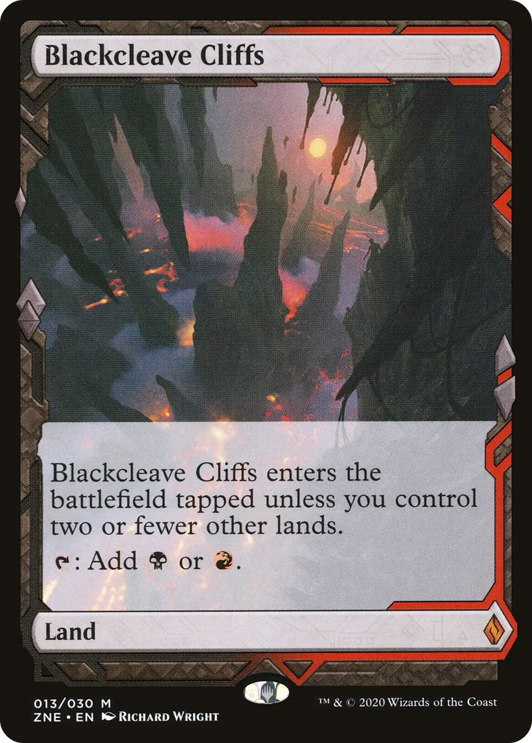 Blackcleave Cliffs — Zendikar Rising Expeditions — Magic: The Gathering