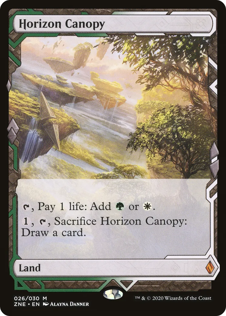 Horizon Canopy — Zendikar Rising Expeditions — Magic: The Gathering