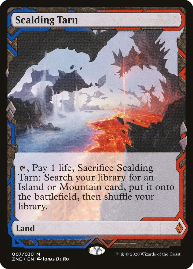 Scalding Tarn — Zendikar Rising Expeditions — Magic: The Gathering