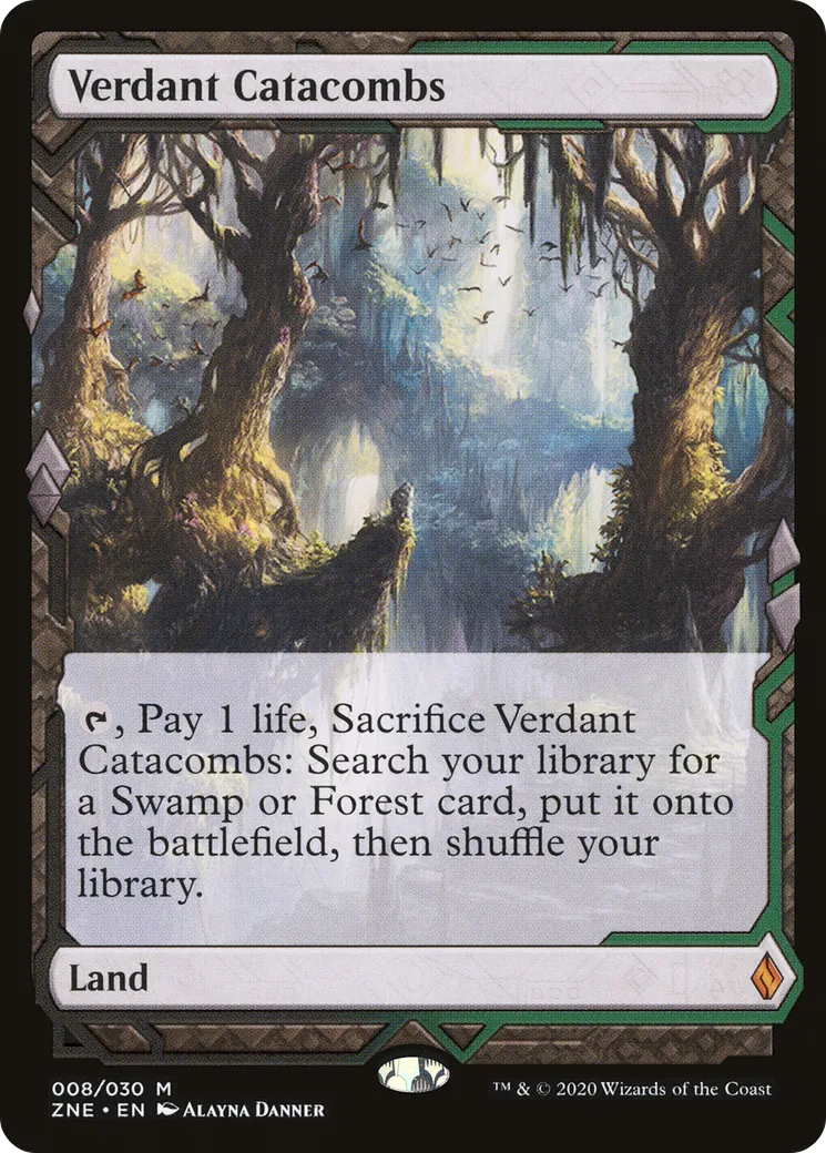 Verdant Catacombs — Zendikar Rising Expeditions — Magic: The Gathering