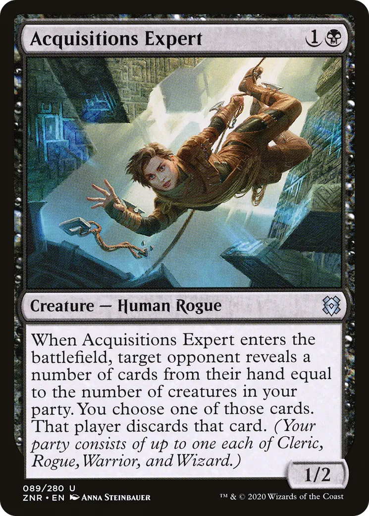 Acquisitions Expert from Zendikar Rising - Magic: The Gathering