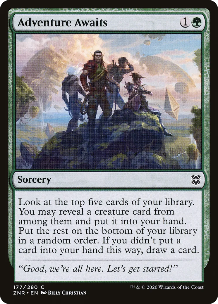 Adventure Awaits — Zendikar Rising — Magic: The Gathering