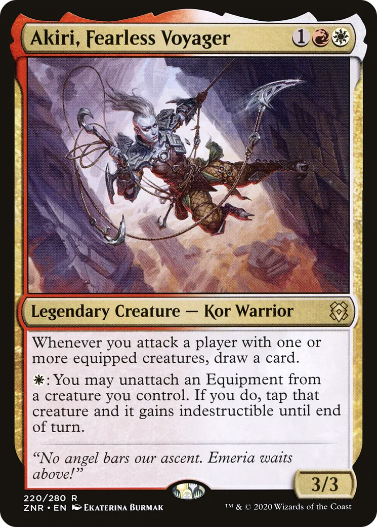 Akiri, Fearless Voyager — Zendikar Rising — Magic: The Gathering