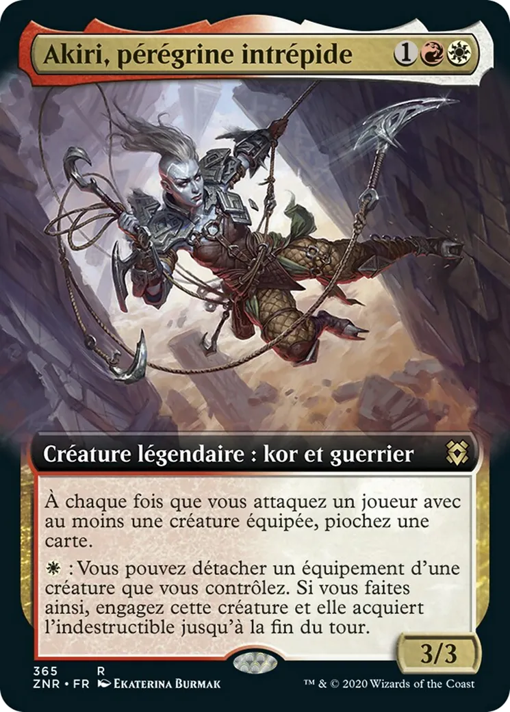 Akiri, pérégrine intrépide — Zendikar Rising — Magic: The Gathering